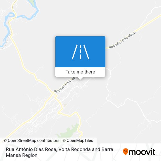 Rua Antônio Dias Rosa map