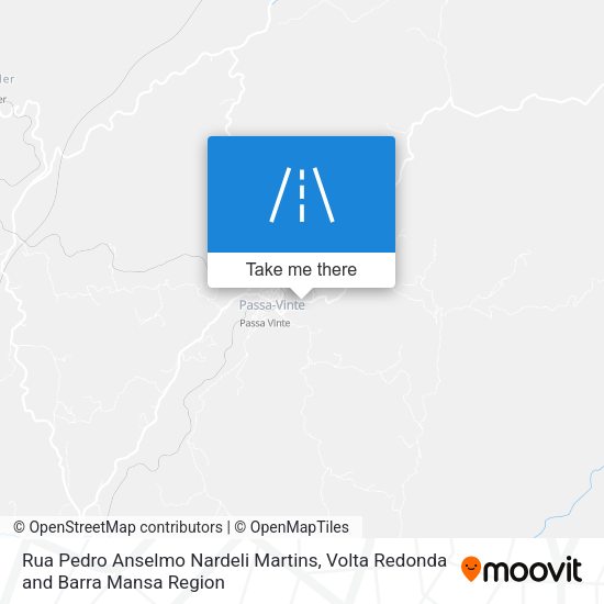 Rua Pedro Anselmo Nardeli Martins map