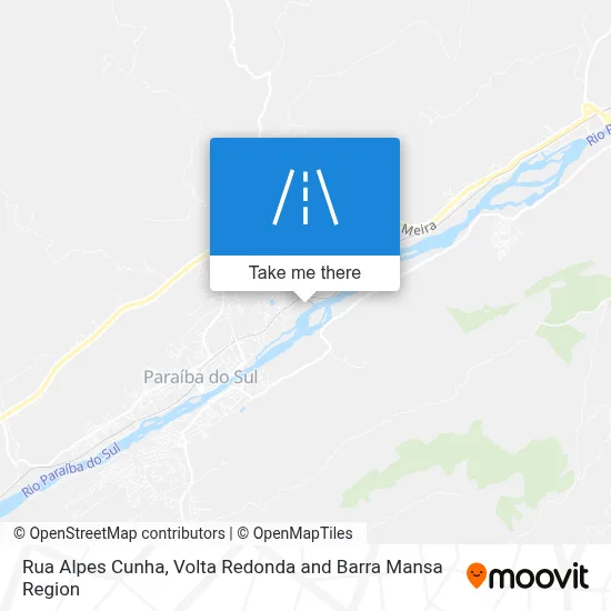 Rua Alpes Cunha map