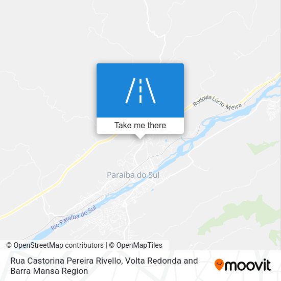 Rua Castorina Pereira Rivello map