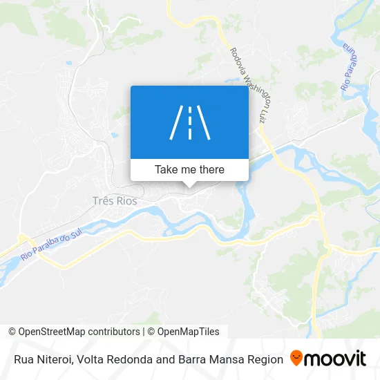Rua Niteroi map