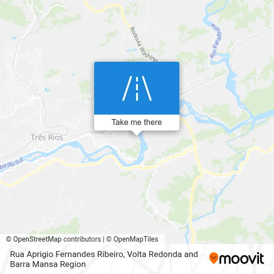 Rua Aprigio Fernandes Ribeiro map