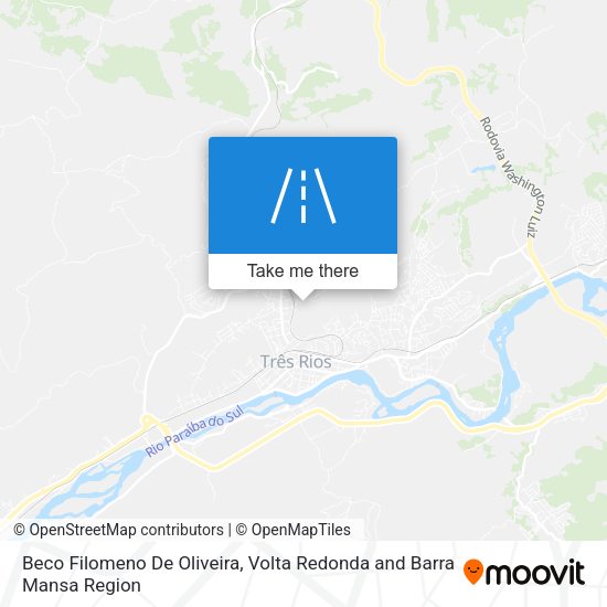 Beco Filomeno De Oliveira map