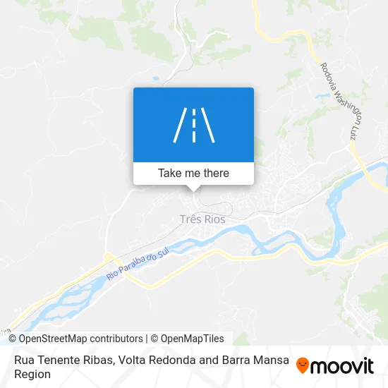 Rua Tenente Ribas map