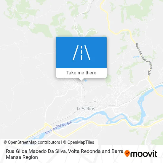 Rua Gilda Macedo Da Silva map