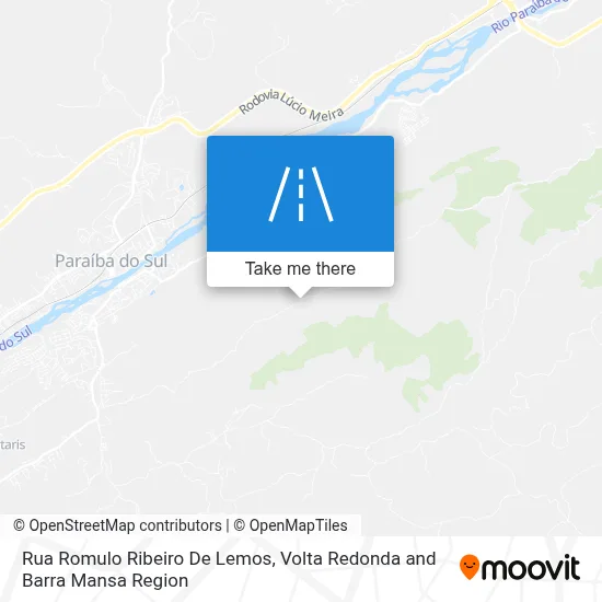 Rua Romulo Ribeiro De Lemos map