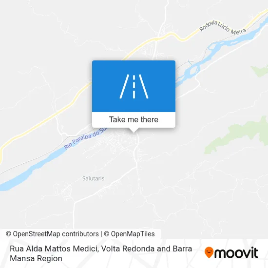 Rua Alda Mattos Medici map