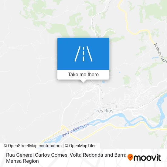 Rua General Carlos Gomes map