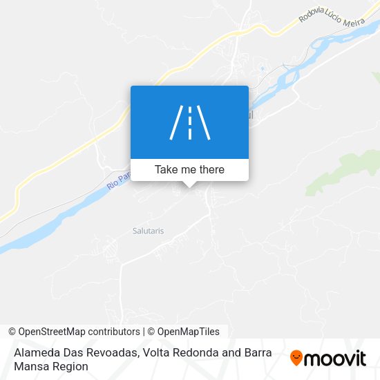 Alameda Das Revoadas map