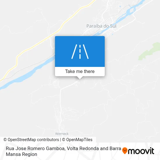 Rua Jose Romero Gamboa map