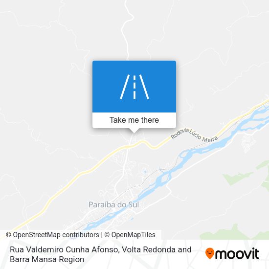 Rua Valdemiro Cunha Afonso map