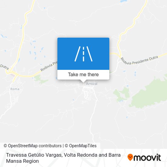 Travessa Getúlio Vargas map