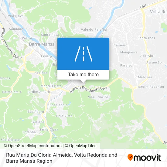 Rua Maria Da Gloria Almeida map