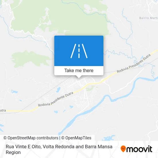 Rua Vinte E Oito map