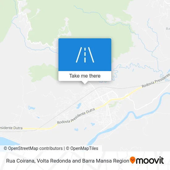 Rua Coirana map