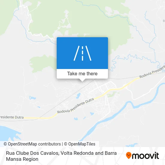 Rua Clube Dos Cavalos map