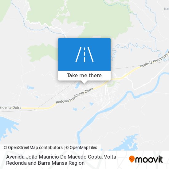 Avenida João Mauricio De Macedo Costa map