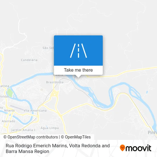 Rua Rodrigo Emerich Marins map