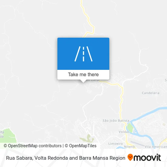 Rua Sabara map