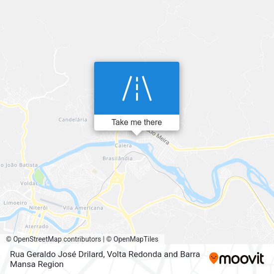 Rua Geraldo José Drilard map