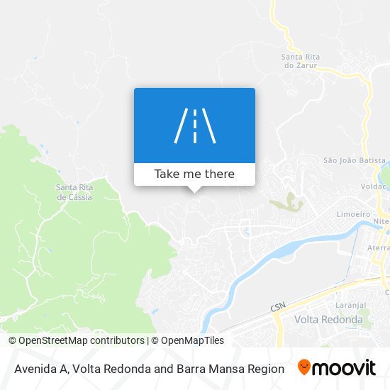 Avenida A map