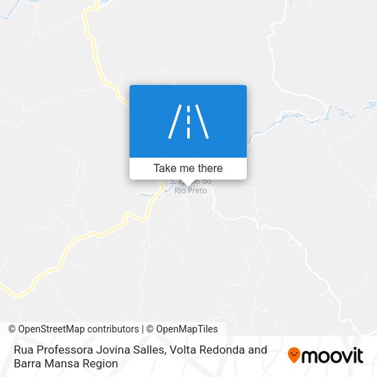 Rua Professora Jovina Salles map