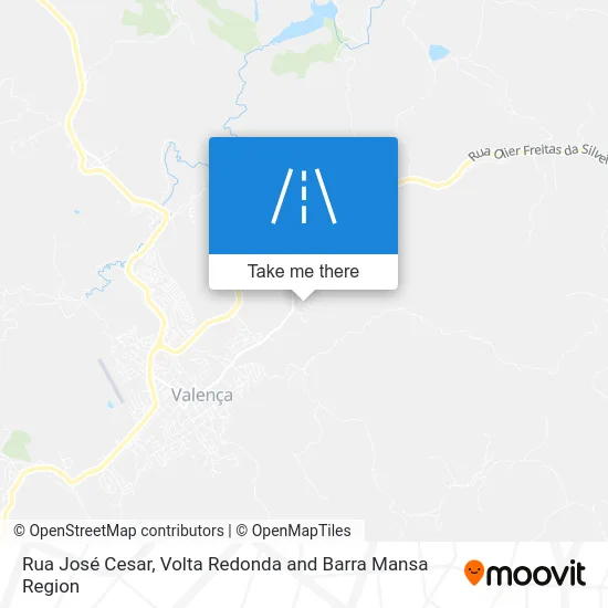 Rua José Cesar map