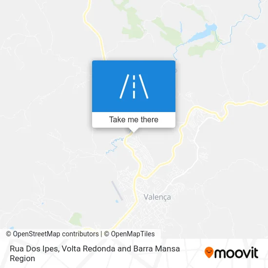 Rua Dos Ipes map
