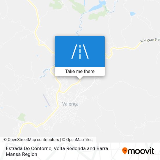 Estrada Do Contorno map