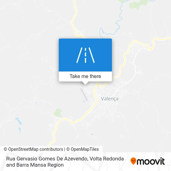 Rua Gervasio Gomes De Azevendo map