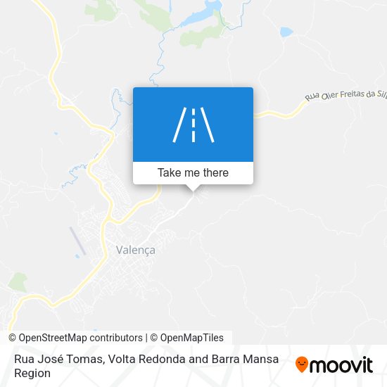 Rua José Tomas map
