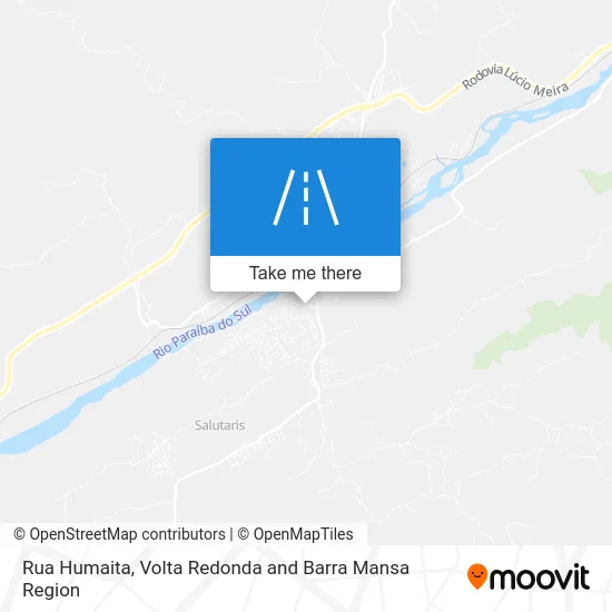 Rua Humaita map