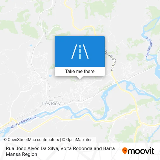 Rua Jose Alves Da Silva map