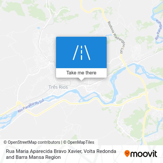 Rua Maria Aparecida Bravo Xavier map
