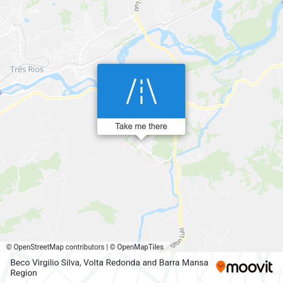 Beco Virgilio Silva map