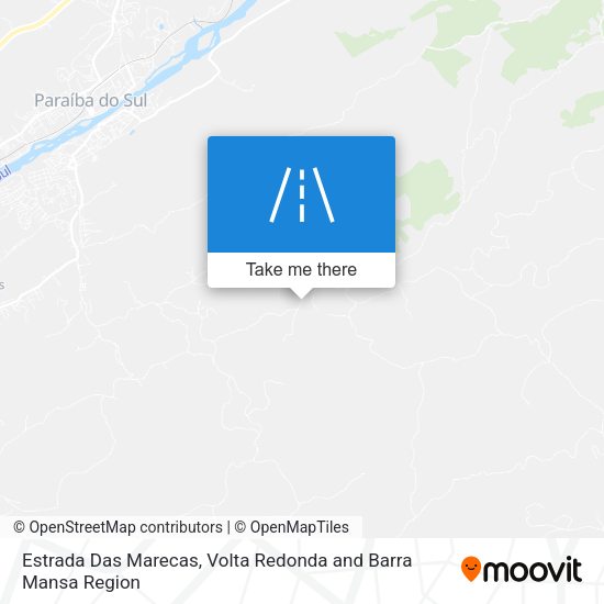 Estrada Das Marecas map