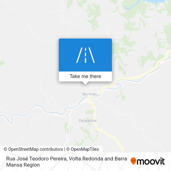 Rua José Teodoro Pereira map