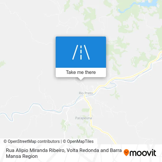 Rua Alipio Miranda Ribeiro map