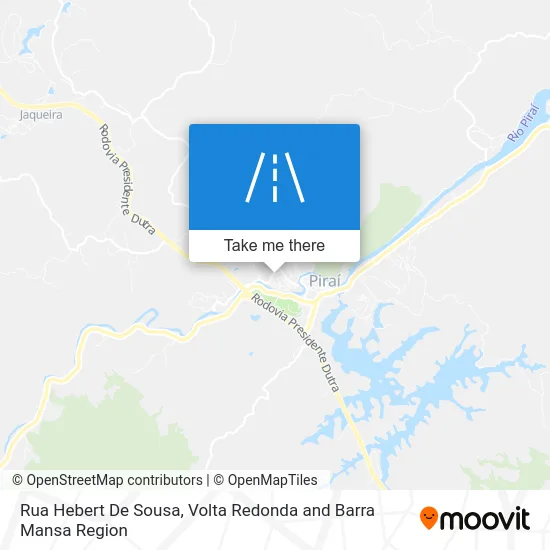 Rua Hebert De Sousa map