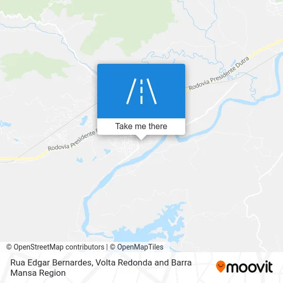 Rua Edgar Bernardes map