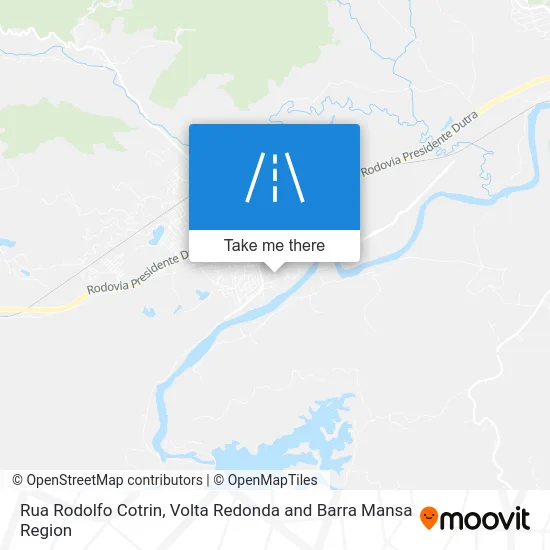 Rua Rodolfo Cotrin map