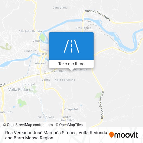 Rua Vereador José Marquês Simões map