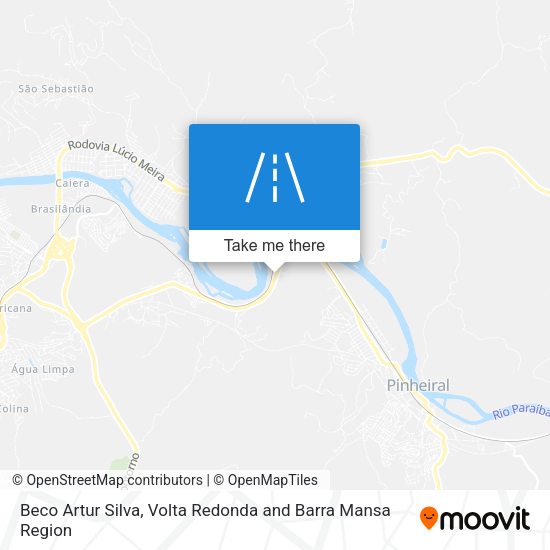 Beco Artur Silva map