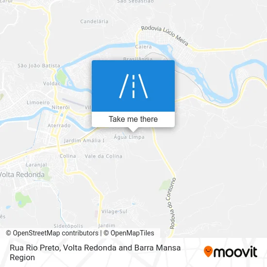Rua Rio Preto map