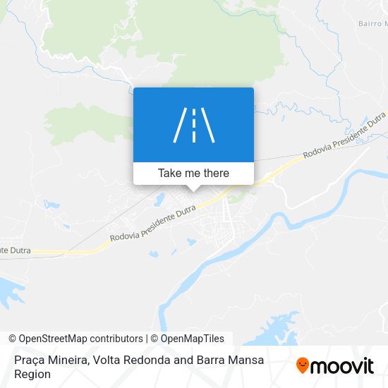 Praça Mineira map