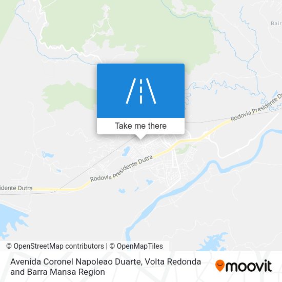 Avenida Coronel Napoleao Duarte map