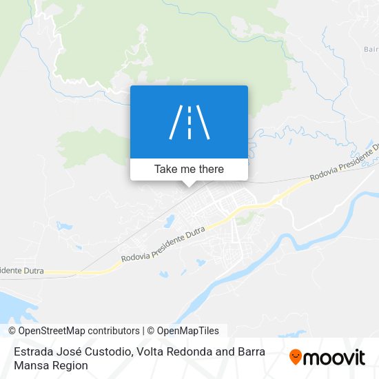 Estrada José Custodio map