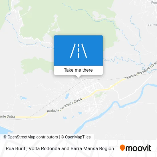 Rua Buriti map