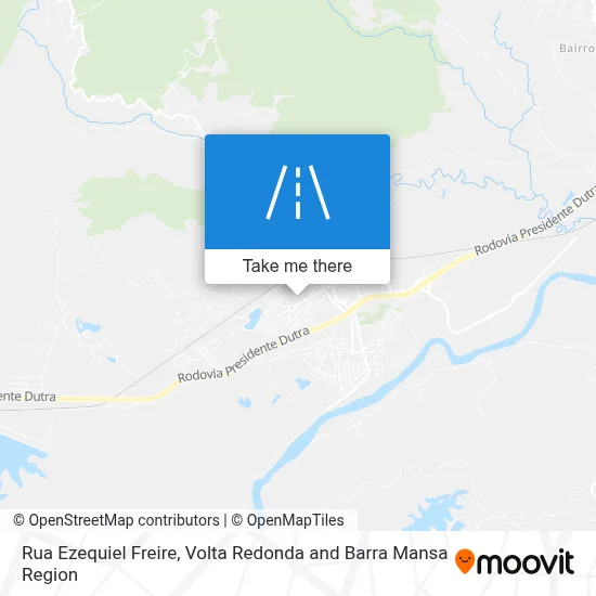 Rua Ezequiel Freire map