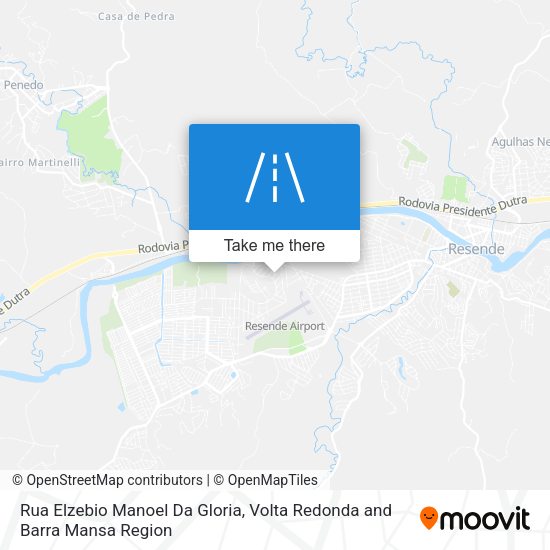 Rua Elzebio Manoel Da Gloria map